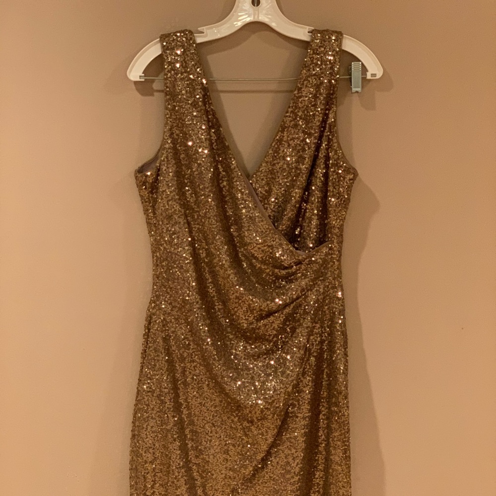 Lauren Ralph Lauren sequin evening / cocktail dress size 12